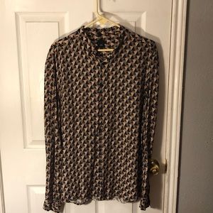 River Island Shirt with Geo print